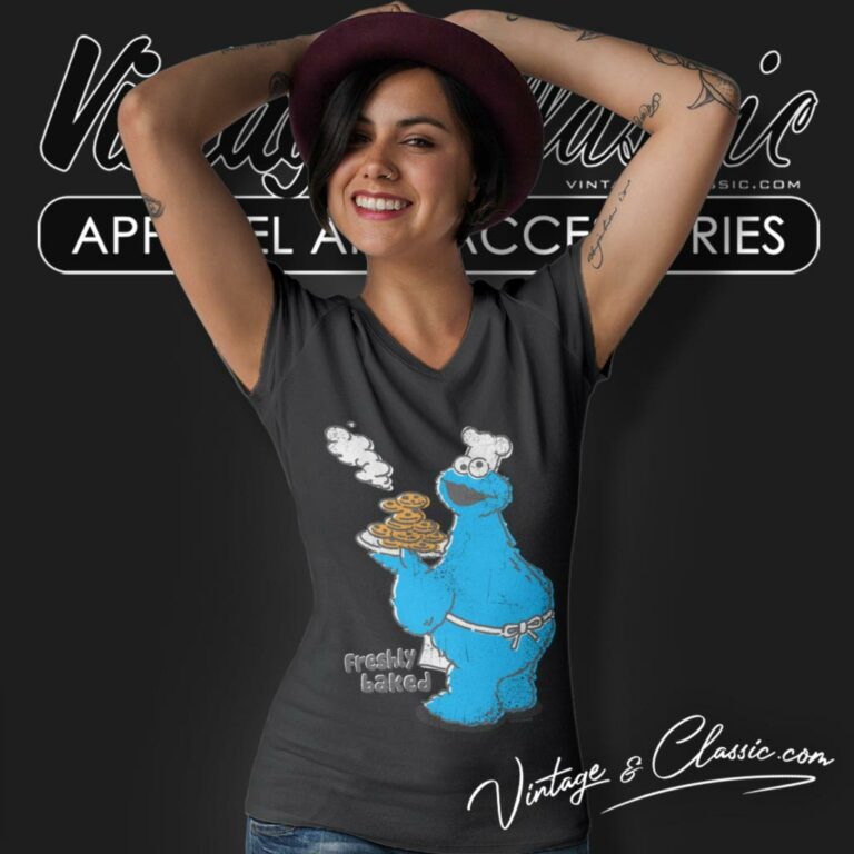 Sesame Street Freshly Baked Toddler V Neck TShirt Sesame Street Freshly Baked Toddler V Neck TShirt