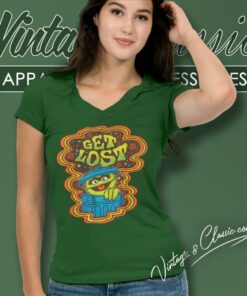 Sesame Street Get Lost V Neck TShirt