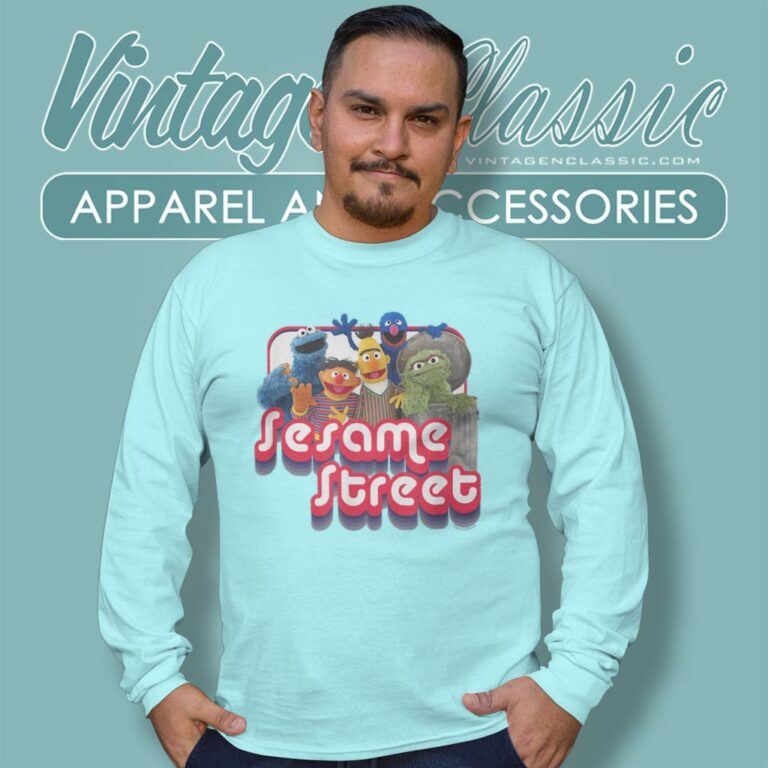 Sesame Street Groovy Group Long Sleeve Tee Sesame Street Groovy Group Long Sleeve Tee