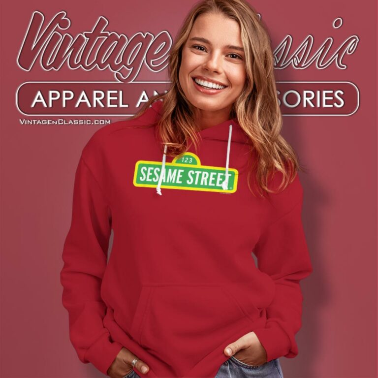 Sesame Street Logo Hoodie Sesame Street Logo Hoodie