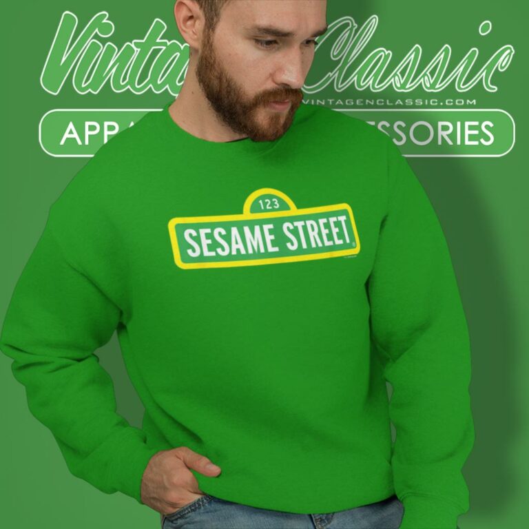 Sesame Street Logo Sweatshirt Sesame Street Logo Sweatshirt