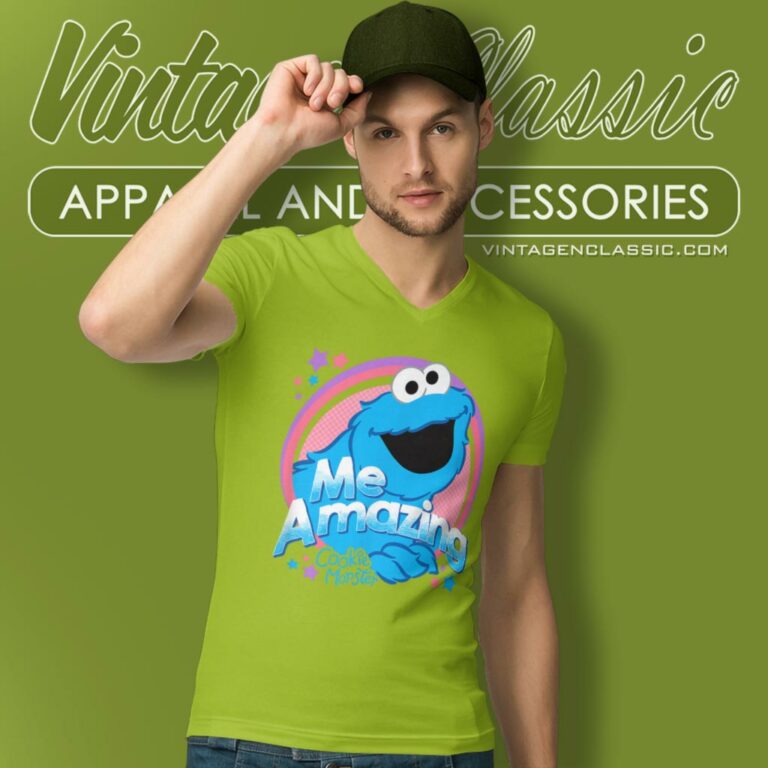 Sesame Street Me Amazing V Neck TShirt Sesame Street Me Amazing V Neck TShirt