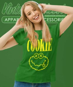 Sesame Street Monster Cookie Shirt 6 Sesame Street Monster Cookie Women TShirt