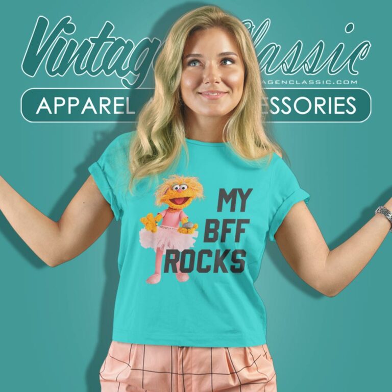 Sesame Street My Bff Rocks Women T Shirt Sesame Street My Bff Rocks Women T Shirt