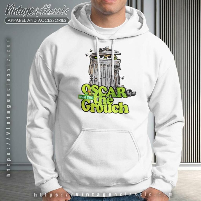 Sesame Street Oscar Grouch Can Hoodie Sesame Street Oscar Grouch Can Hoodie