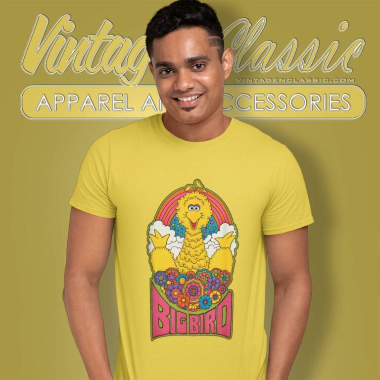 Sesame Street Psychedelic Big Bird T Shirt Sesame Street Psychedelic Big Bird T Shirt