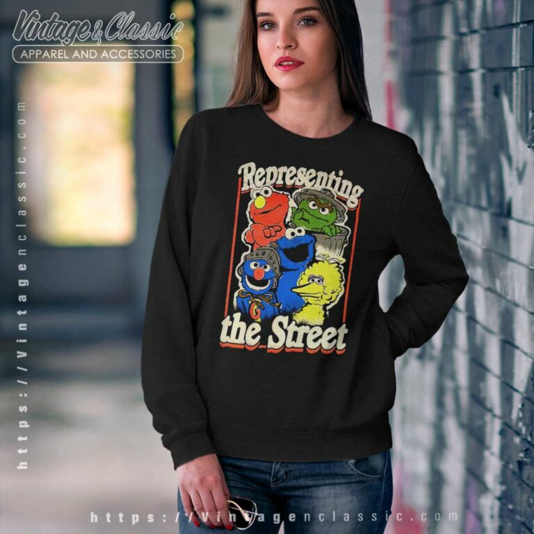 Sesame Street Representing The Streets Sweatshirt Sesame Street Representing The Streets Sweatshirt
