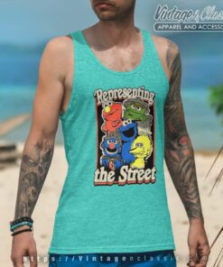 Sesame Street Representing The Streets Tank Top Racerback
