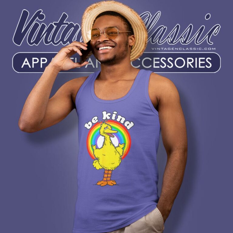 Sesame Street Shirt Big Bird Be Kind Tank Top Racerback Sesame Street Shirt Big Bird Be Kind Tank Top Racerback