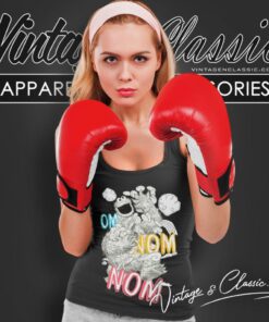 Sesame Street Shirt Cookie Monster Om Nom Nom Tank Top Racerback