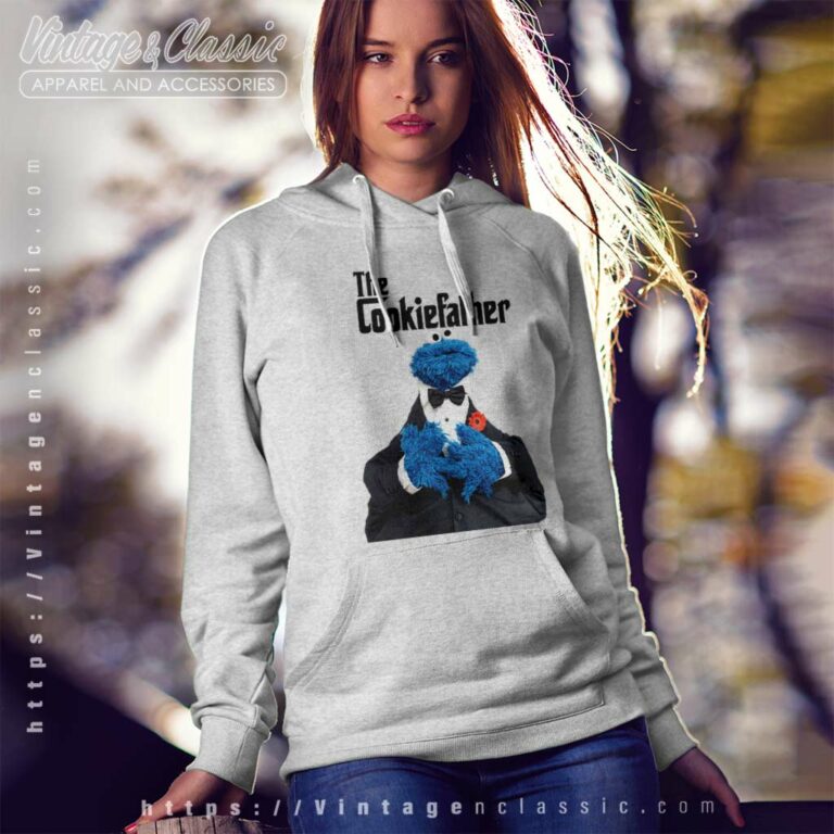 Sesame Street Shirt Cookie Monster The Cookiefather Hoodie Sesame Street Shirt Cookie Monster The Cookiefather Hoodie