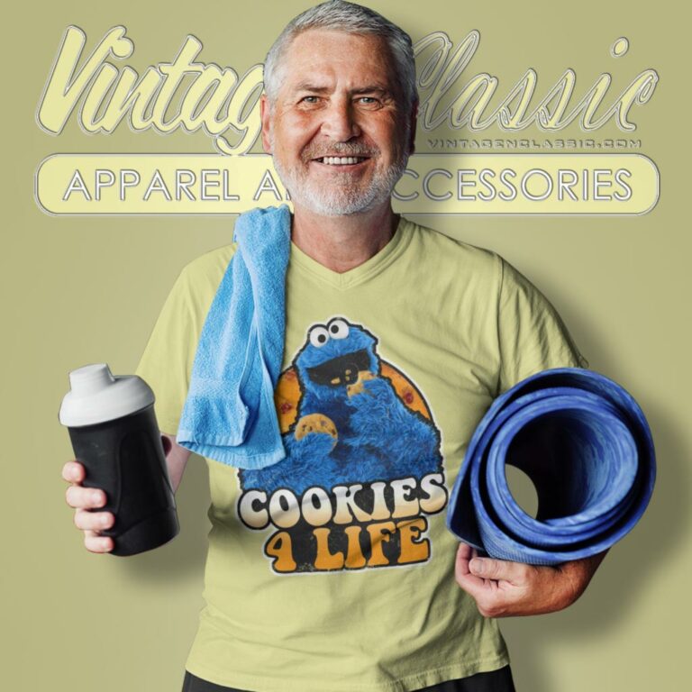 Sesame Street Shirt Cookies 4 Life Juniors V Neck TShirt Sesame Street Shirt Cookies 4 Life Juniors V Neck TShirt
