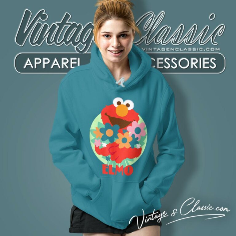 Sesame Street Shirt Elmo Flowers For You Hoodie Sesame Street Shirt Elmo Flowers For You Hoodie