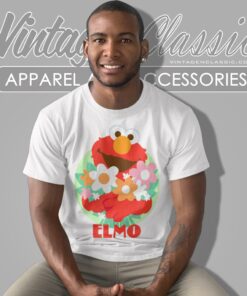 Sesame Street Shirt Elmo Flowers For You T Shirt