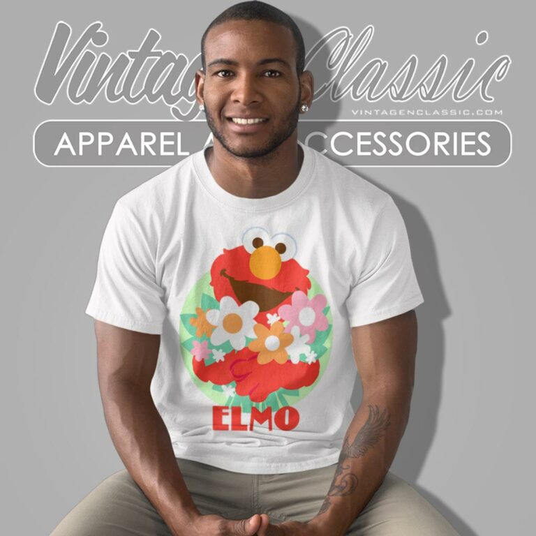 Sesame Street Shirt Elmo Flowers For You T Shirt Sesame Street Shirt Elmo Flowers For You T Shirt