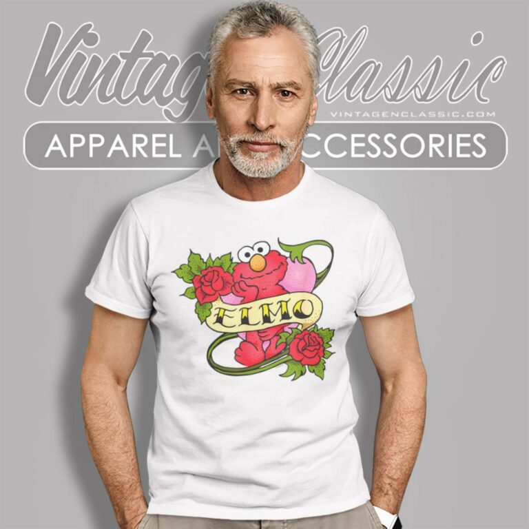 Sesame Street Shirt Elmo Hearts And Roses T Shirt Sesame Street Shirt Elmo Hearts And Roses T Shirt
