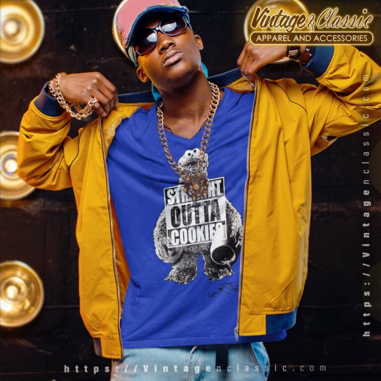 Sesame Street Shirt Straight Outta Cookie V Neck TShirt Sesame Street Shirt Straight Outta Cookie V Neck TShirt