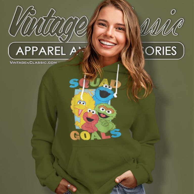 Sesame Street Squad Goals Hoodie Sesame Street Squad Goals Hoodie