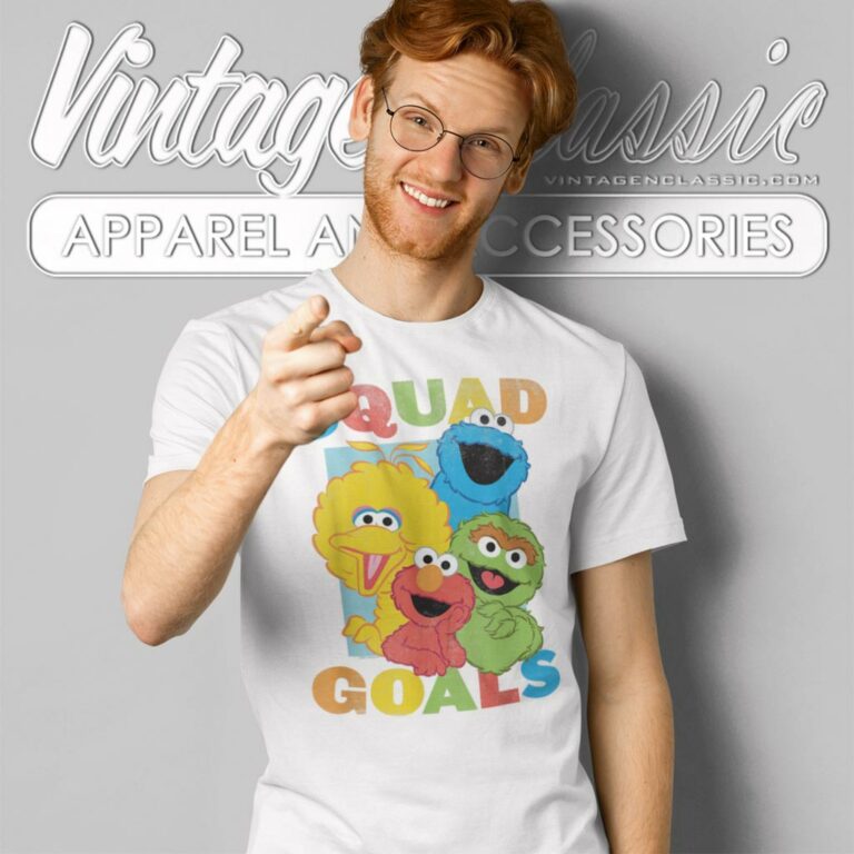 Sesame Street Squad Goals T Shirt Sesame Street Squad Goals T Shirt