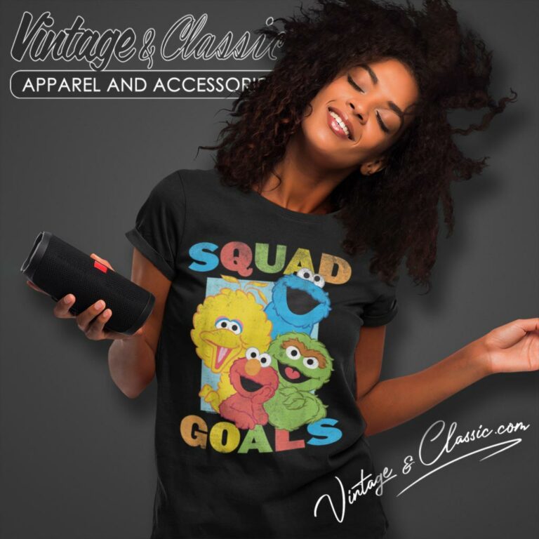 Sesame Street Squad Goals Women T Shirt Sesame Street Squad Goals Women T Shirt
