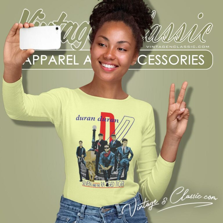 Seven And The Ragged Tiger Duran Duran Long Sleeve Tee Seven And The Ragged Tiger Duran Duran Long Sleeve Tee