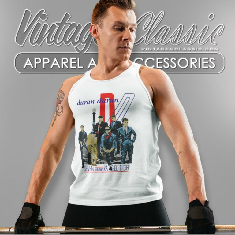 Seven And The Ragged Tiger Duran Duran Tank Top Racerback Seven And The Ragged Tiger Duran Duran Tank Top Racerback