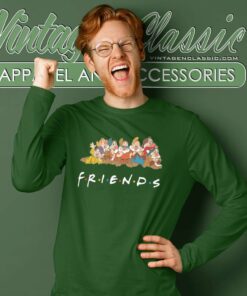 Seven Dwarfs Friends Tv Show Inspired Long Sleeve Tee