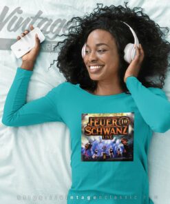 Sevendust Shirt 10 Jahre Feuerschwanz Live Long Sleeve Tee 1