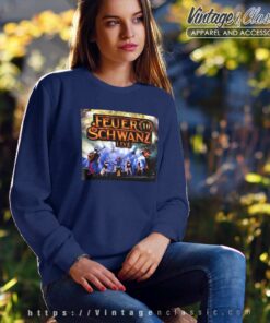 Sevendust Shirt 10 Jahre Feuerschwanz Live Sweatshirt 1