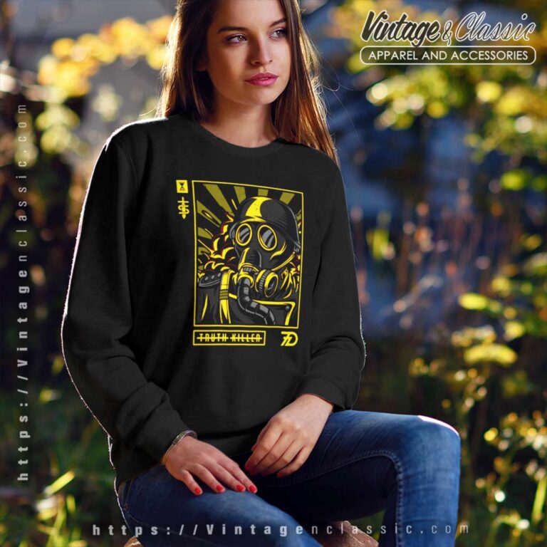 Sevendust Shirt Truth Killer Album Cover Sweatshirt Sevendust Shirt Truth Killer Album Cover Sweatshirt