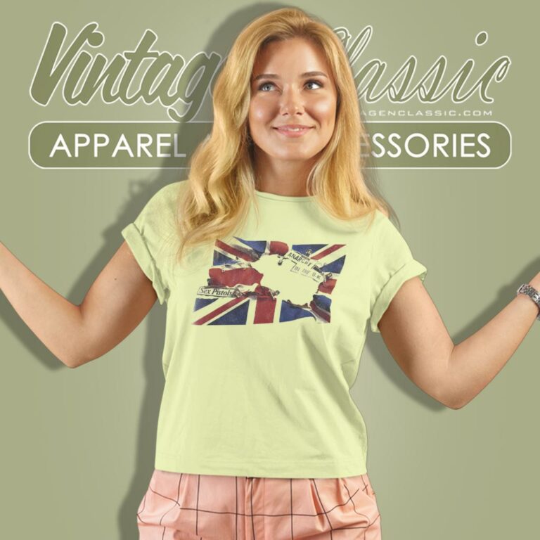 Sex Pistols Anarchy In The Uk Flag Women T Shirt Sex Pistols Anarchy In The Uk Flag Women T Shirt