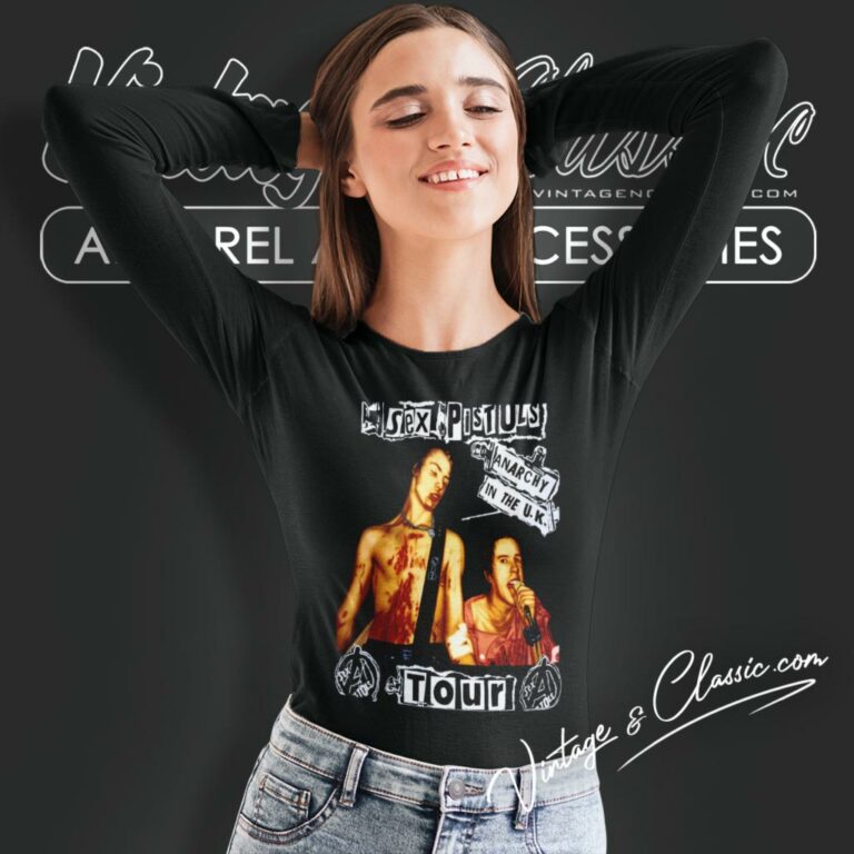 Sex Pistols Anarchy In The Uk Long Sleeve Tee Sex Pistols Anarchy In The Uk Long Sleeve Tee