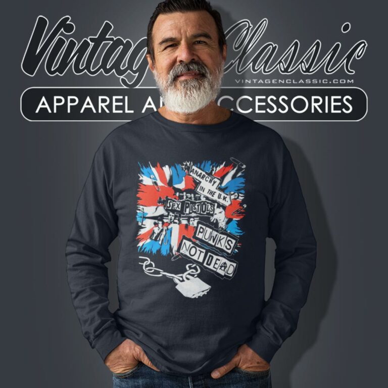 Sex Pistols Anarchy In The Uk Song Long Sleeve Tee Sex Pistols Anarchy In The Uk Song Long Sleeve Tee