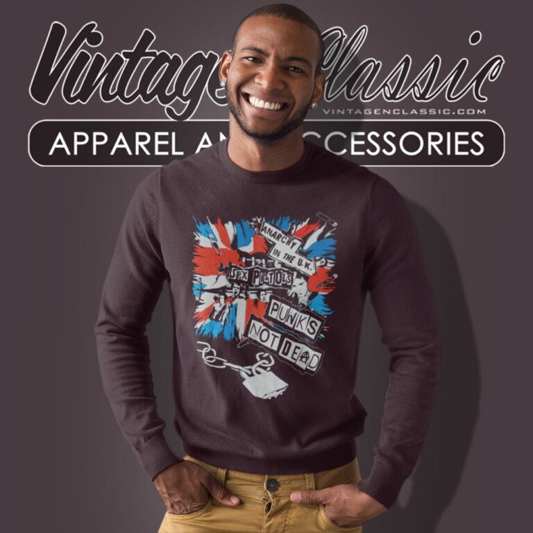 Sex Pistols Anarchy In The Uk Song Sweatshirt Sex Pistols Anarchy In The Uk Song Sweatshirt