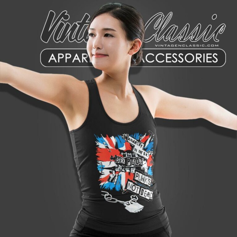 Sex Pistols Anarchy In The Uk Song Tank Top Racerback Sex Pistols Anarchy In The Uk Song Tank Top Racerback