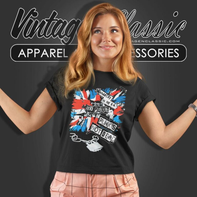 Sex Pistols Anarchy In The Uk Song Women T Shirt Sex Pistols Anarchy In The Uk Song Women T Shirt