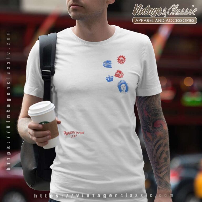 Sex Pistols Anarchy In The Uk Stamps T Shirt Sex Pistols Anarchy In The Uk Stamps T Shirt