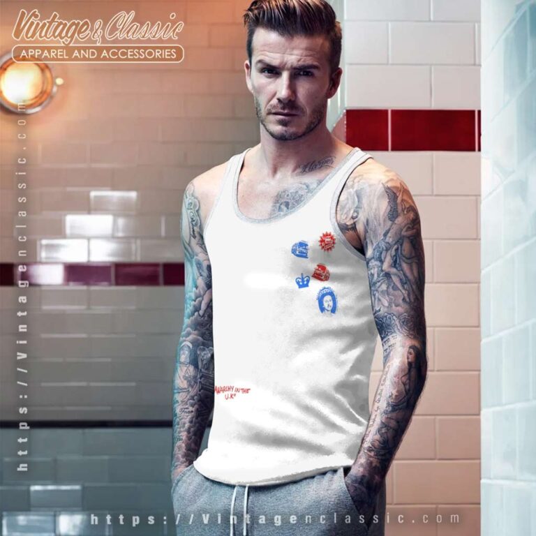 Sex Pistols Anarchy In The Uk Stamps Tank Top Racerback Sex Pistols Anarchy In The Uk Stamps Tank Top Racerback