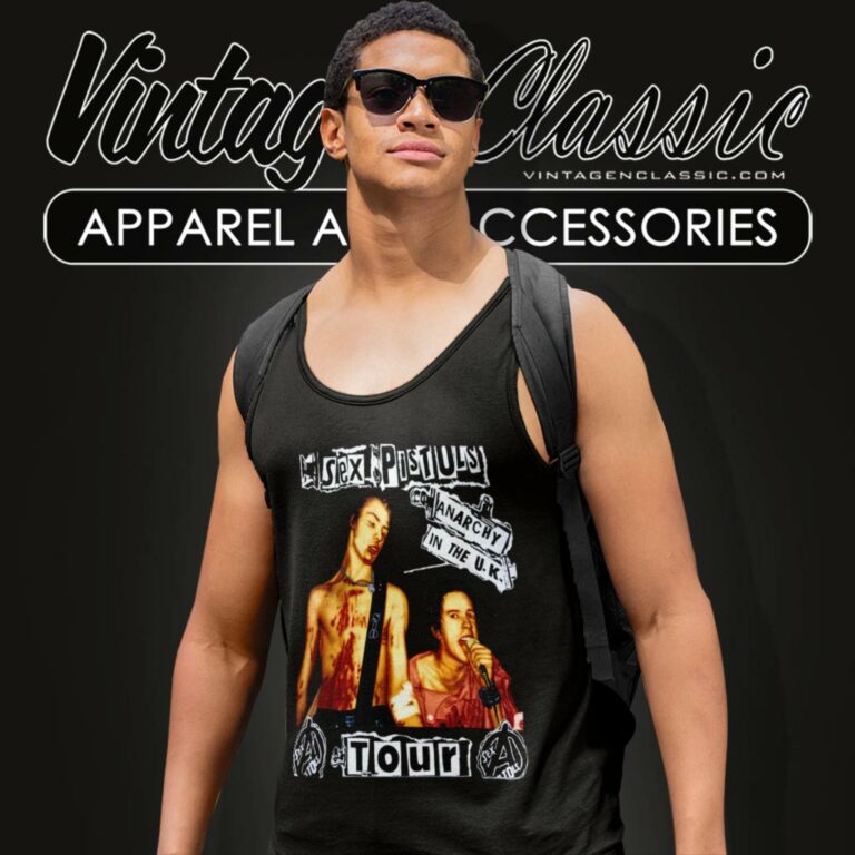 Sex Pistols Anarchy In The Uk Tank Top Racerback Sex Pistols Anarchy In The Uk Tank Top Racerback