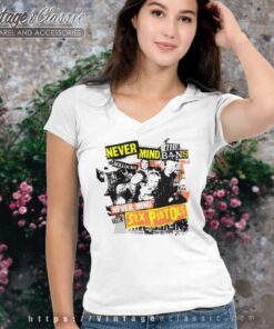 Sex Pistols Classic Anarchy V Neck TShirt