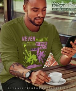 Sex Pistols Classic Japan Tour Pink Yellow Sweatshirt