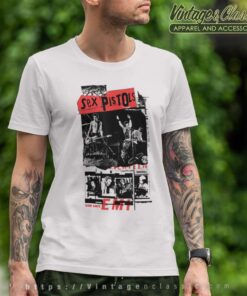 Sex Pistols Classic Photo Collage T Shirt