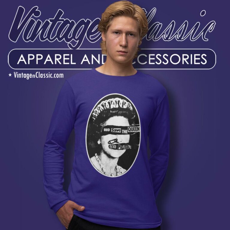 Sex Pistols God Save The Queen Long Sleeve Tee Sex Pistols God Save The Queen Long Sleeve Tee