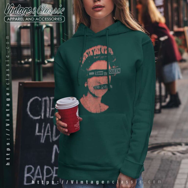 Sex Pistols God Save The Queen Red Stamp Hoodie Sex Pistols God Save The Queen Red Stamp Hoodie