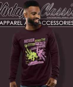 Sex Pistols Japanese Poster Long Sleeve Tee