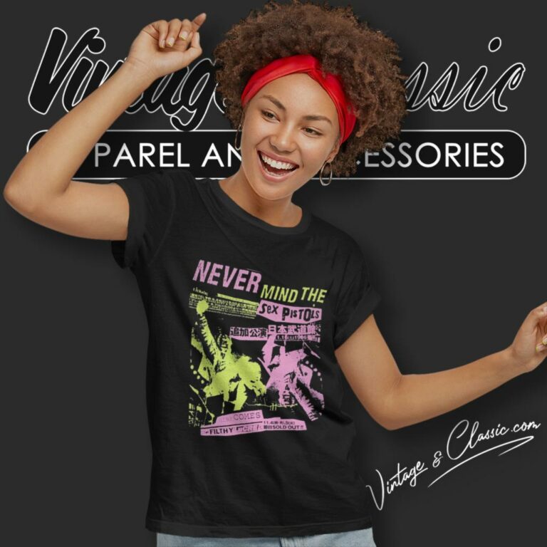 Sex Pistols Japanese Poster Women T Shirt Sex Pistols Japanese Poster Women T Shirt