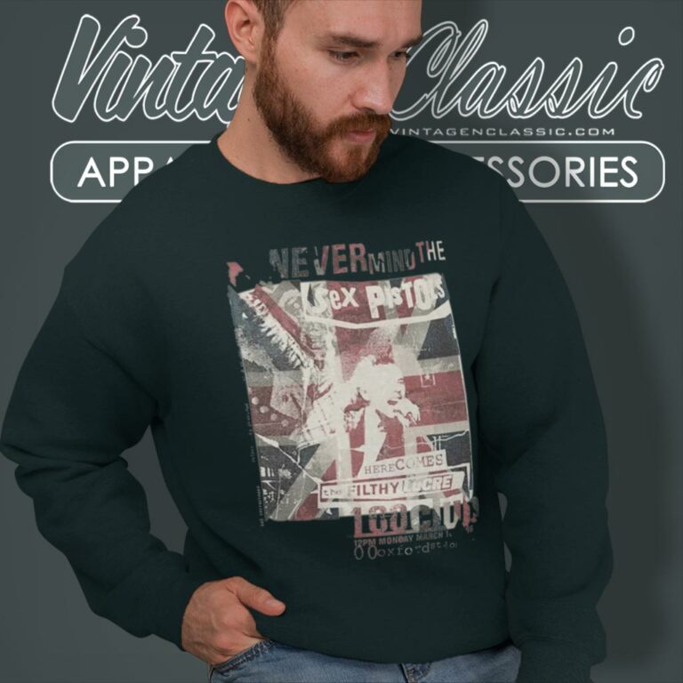 Sex Pistols Live 100 Club Sweatshirt Sex Pistols Live 100 Club Sweatshirt