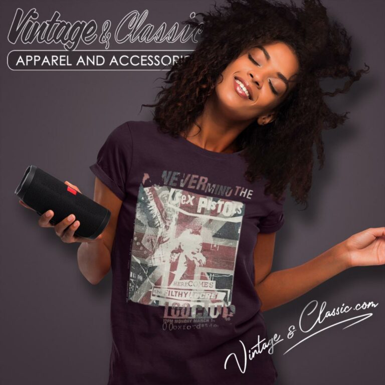 Sex Pistols Live 100 Club Women T Shirt Sex Pistols Live 100 Club Women T Shirt