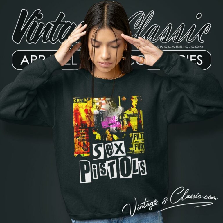 Sex Pistols Live In Concert Sweatshirt Sex Pistols Live In Concert Sweatshirt