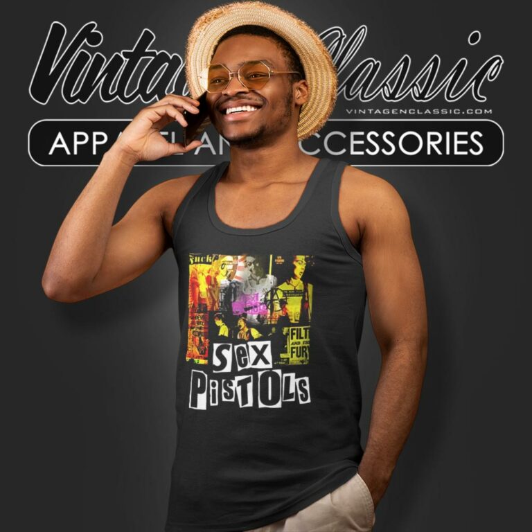 Sex Pistols Live In Concert Tank Top Racerback Sex Pistols Live In Concert Tank Top Racerback